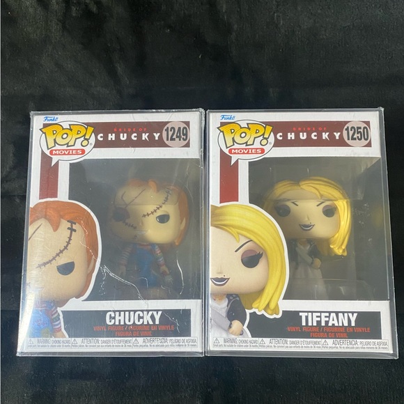 Chucky & Tiffany Funko Pop set - Picture 2 of 3